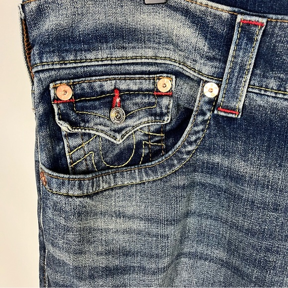 NWT True Religion Bartack Skinny Jean With Flap - Picture 4 of 12